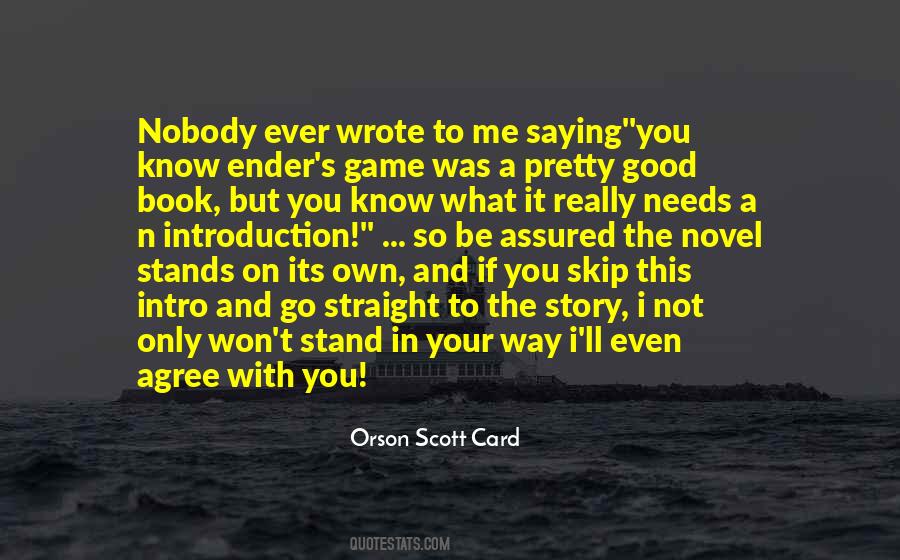 Book Introduction Quotes #883155