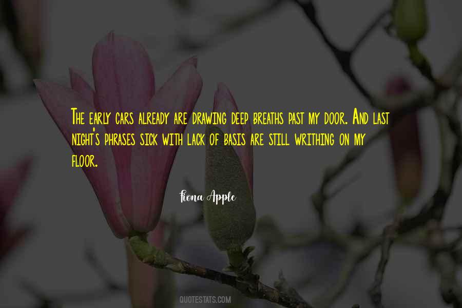 Still Of The Night Quotes #1382277