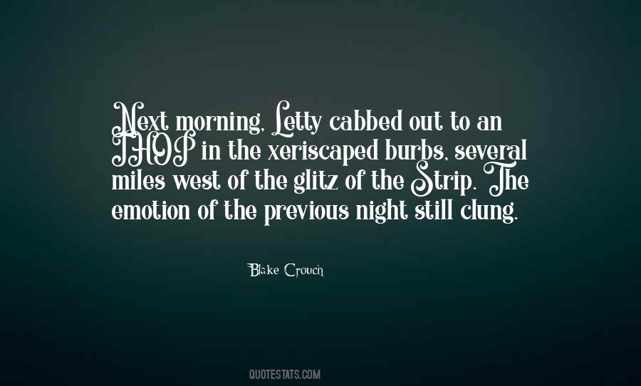 Still Of The Night Quotes #1721586