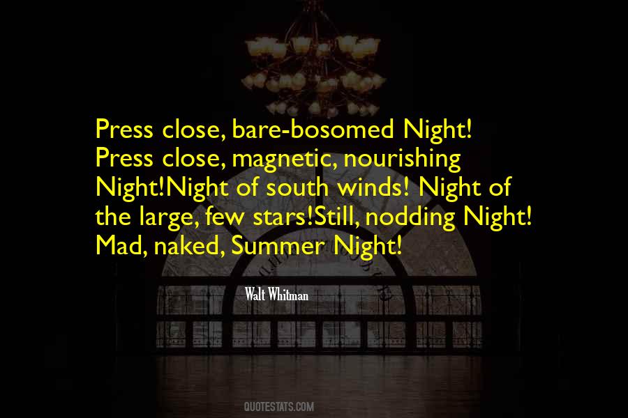 Still Of The Night Quotes #312447