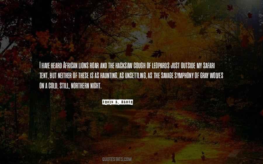 Still Of The Night Quotes #317642