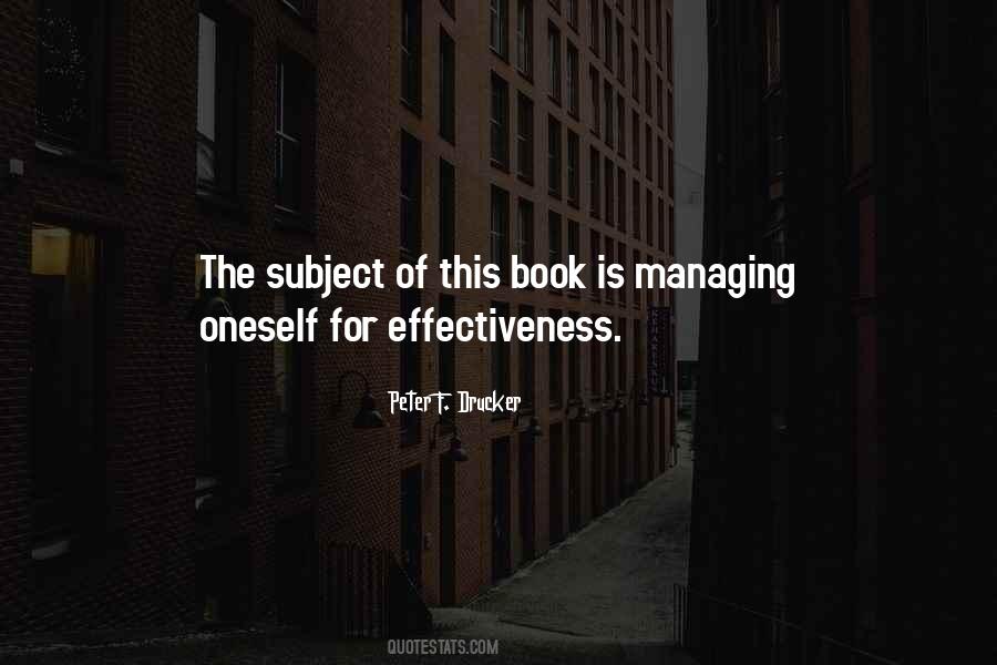 Managing Oneself Quotes #1320401