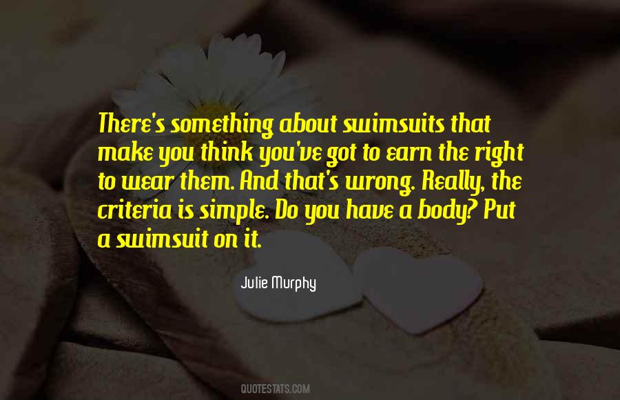 Simple Wear Quotes #1200075
