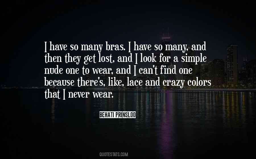Simple Wear Quotes #1309860