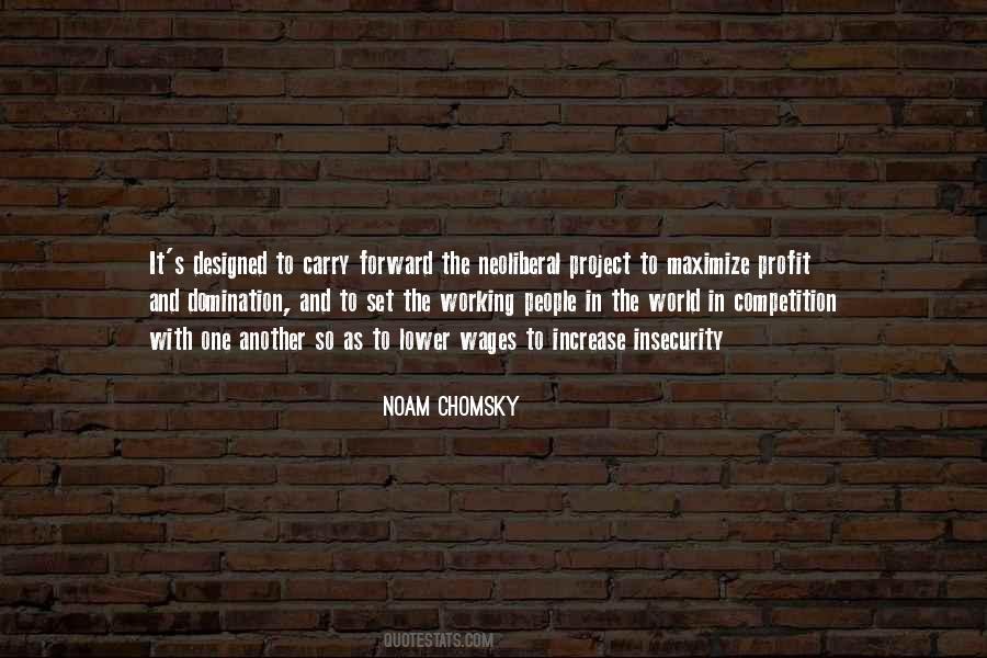I Am Not In Competition Quotes #112716