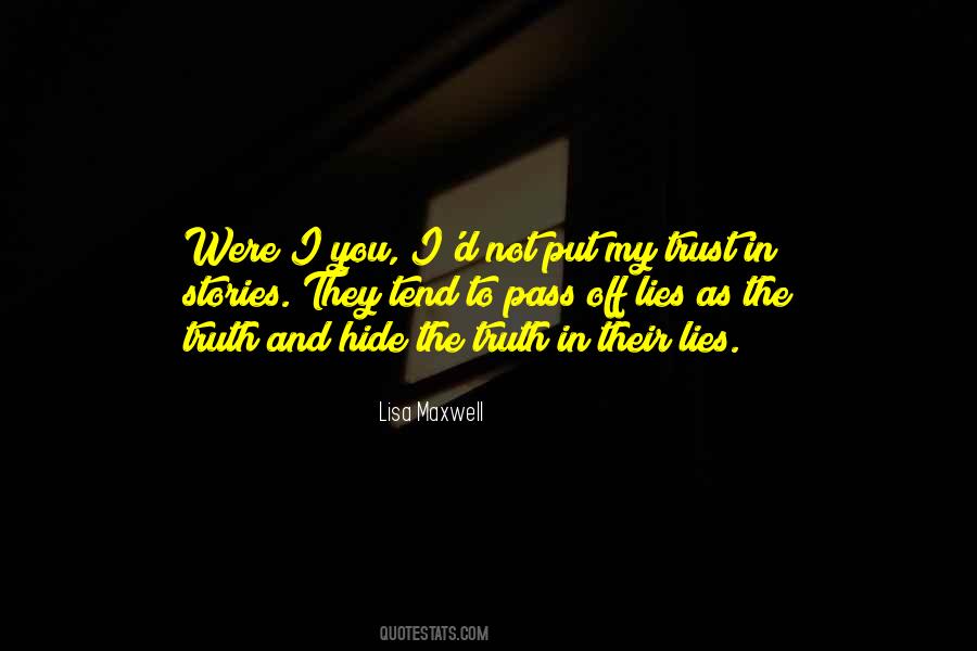 I Put My Trust In You Quotes #1574587