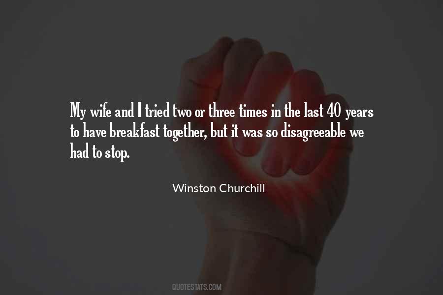 Having Breakfast Together Quotes #751807