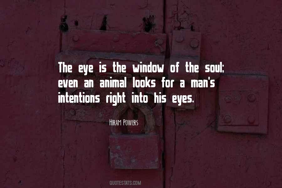 The Eyes Are The Window To The Soul Quotes #847899