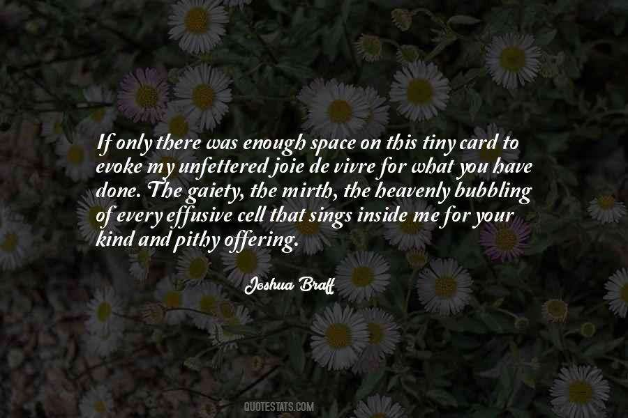 Thank You For The Card Quotes #1012355