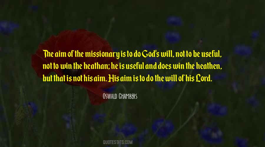 Quotes About The Missionary #1872994