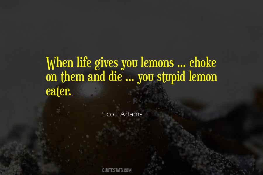 When Life Gives You A Lemon Quotes #683342