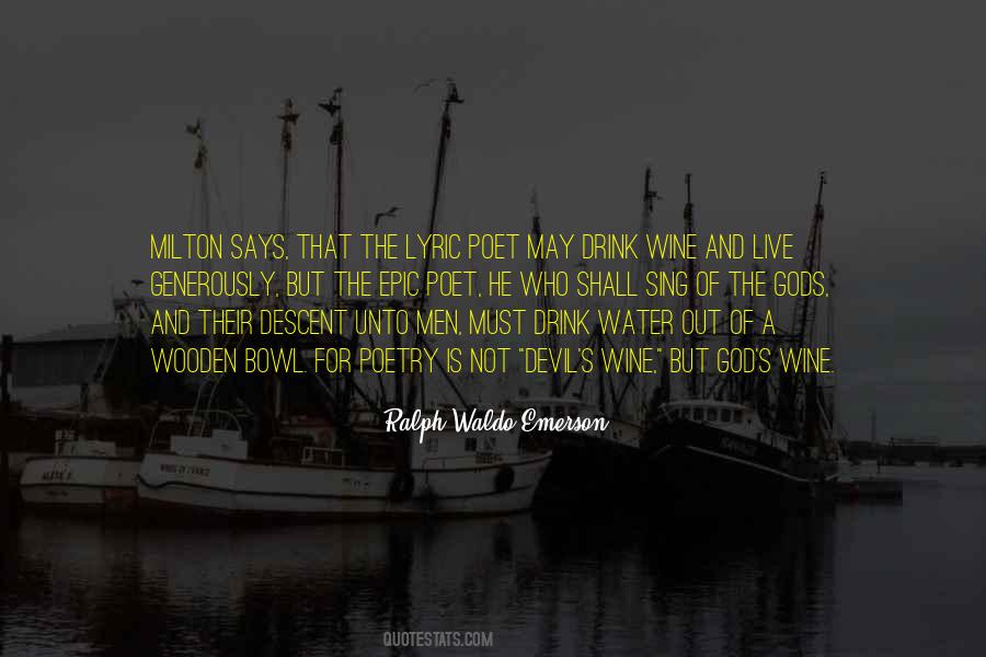 Wine Poetry Quotes #1105718