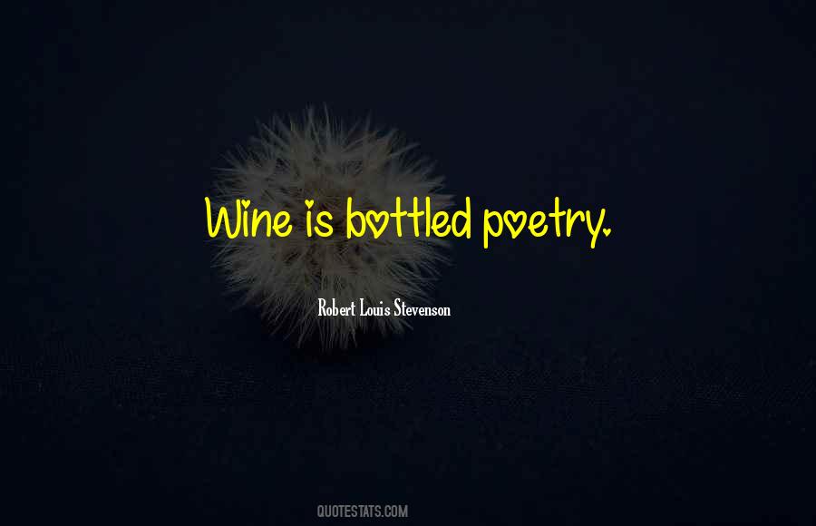 Wine Poetry Quotes #1835252