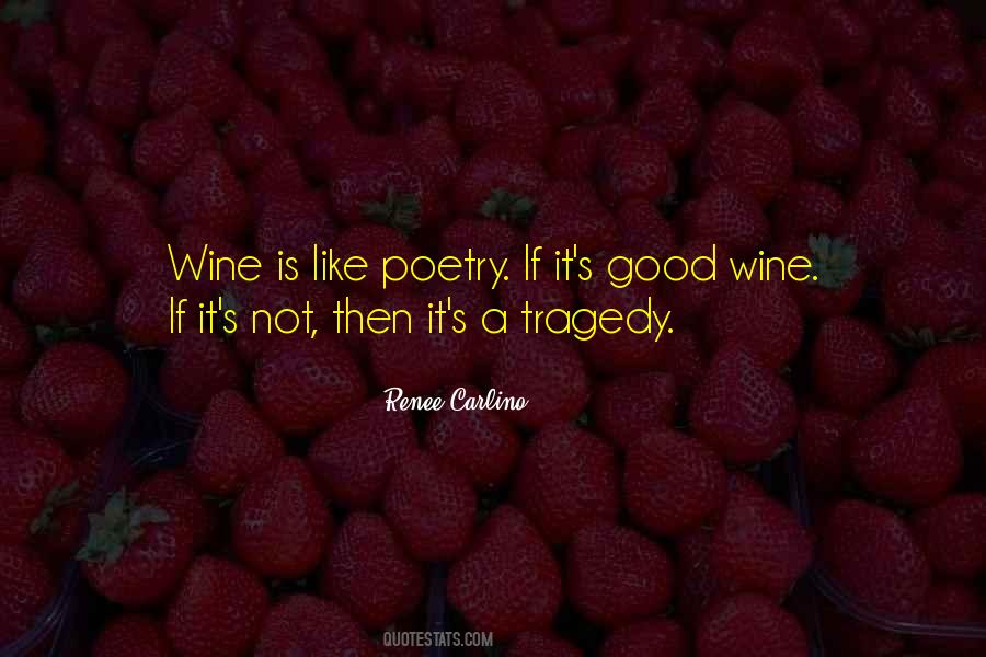 Wine Poetry Quotes #489000