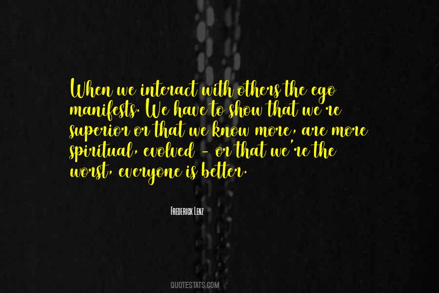 Spiritual Ego Quotes #445790