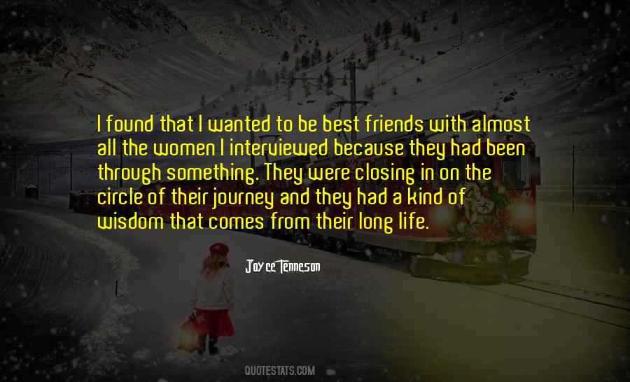 Friends Wisdom Quotes #646865