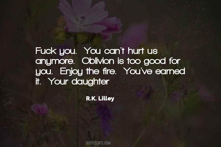 Daughter Hurt Quotes #741065