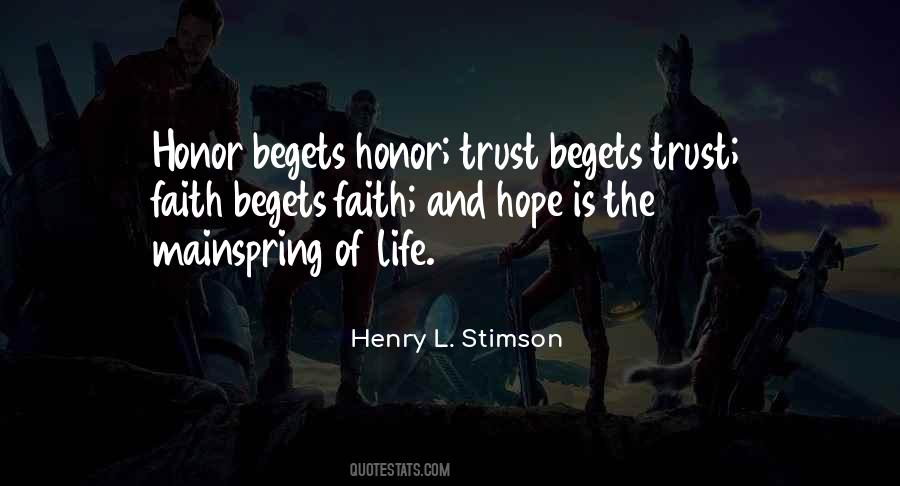 Hope Trust Faith Quotes #1137226