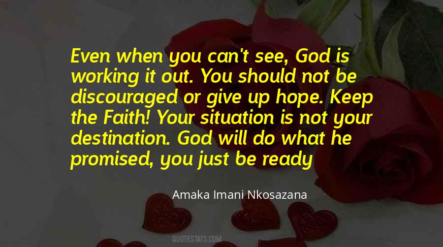 Hope Trust Faith Quotes #1416711