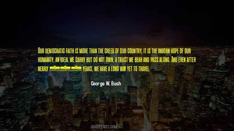 Hope Trust Faith Quotes #1714621