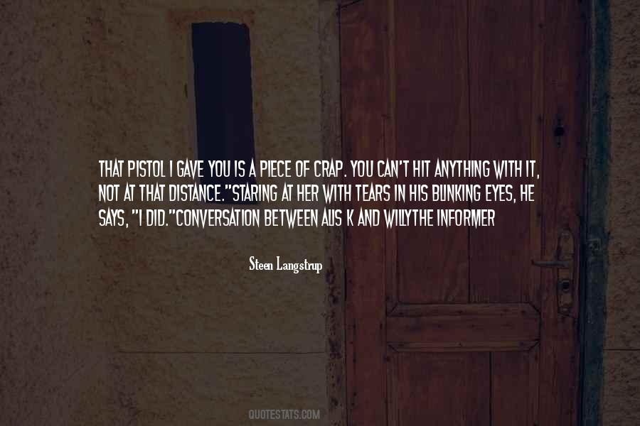 With Tears In Her Eyes Quotes #71721