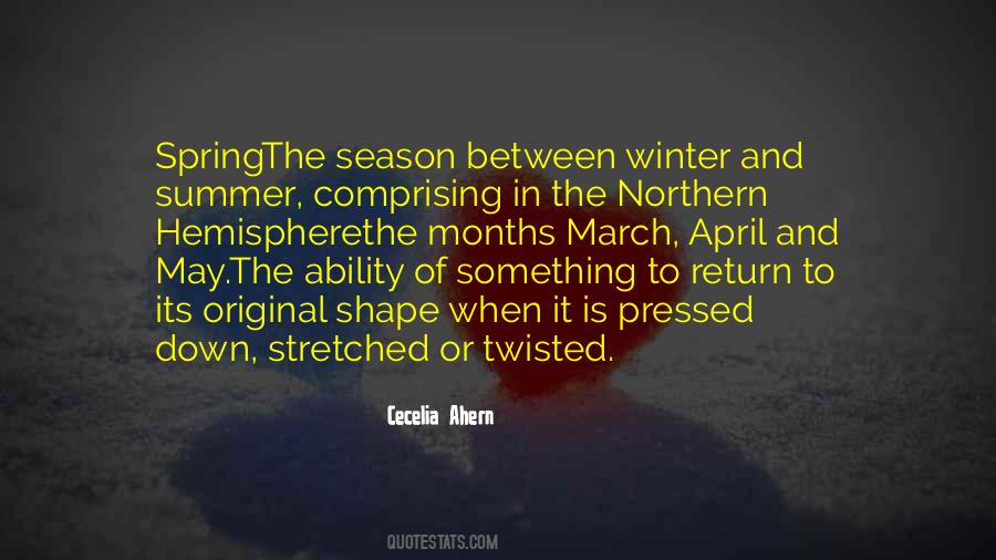 Winter Spring Summer Quotes #1083933