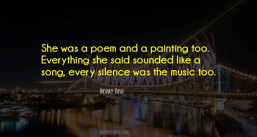 Painting Poem Quotes #377980