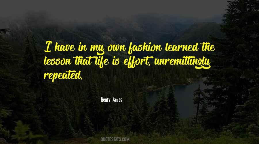 Own Fashion Quotes #478324