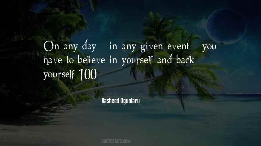 On Any Given Day Quotes #154697