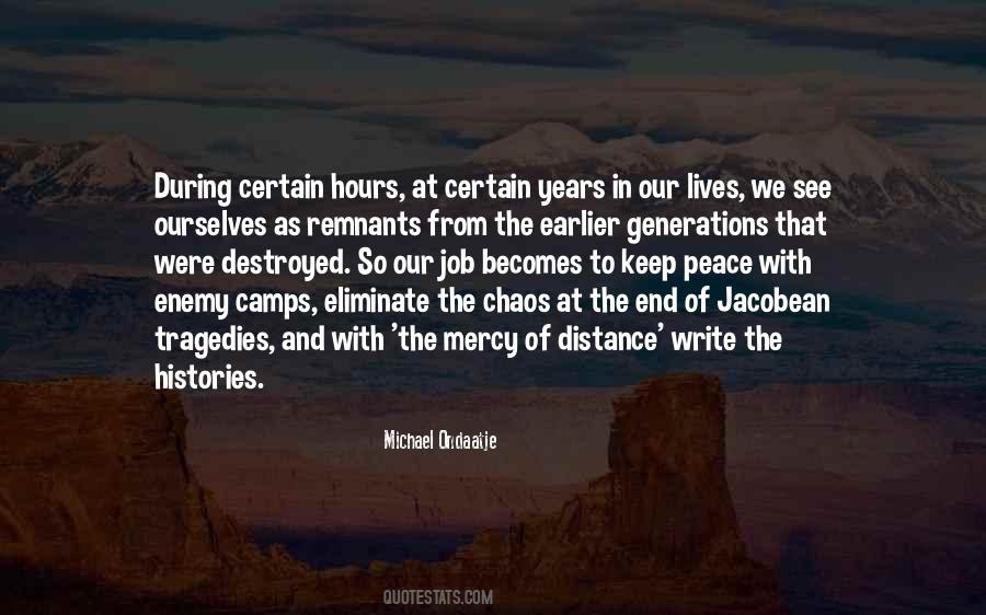 Peace Enemy Quotes #818862