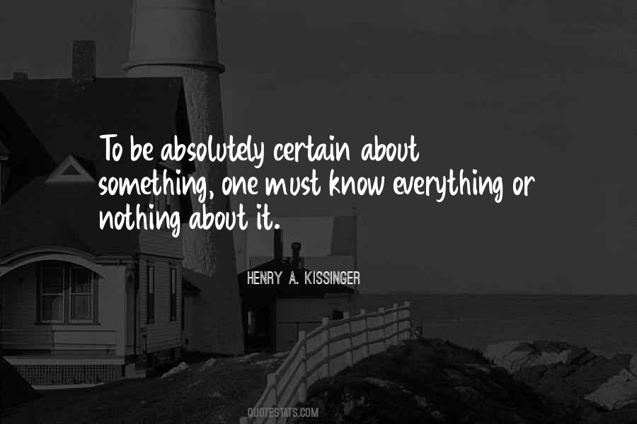 Nothing Or Everything Quotes #489334