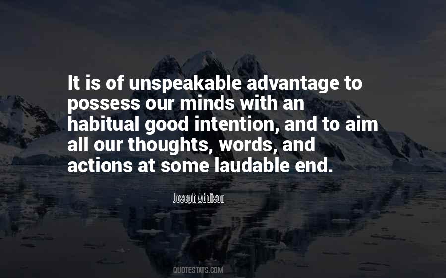 Intention Without Action Quotes #258856