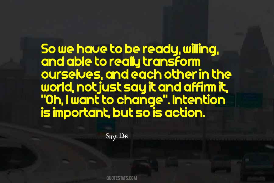 Intention Without Action Quotes #285109