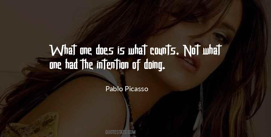 Intention Without Action Quotes #805656