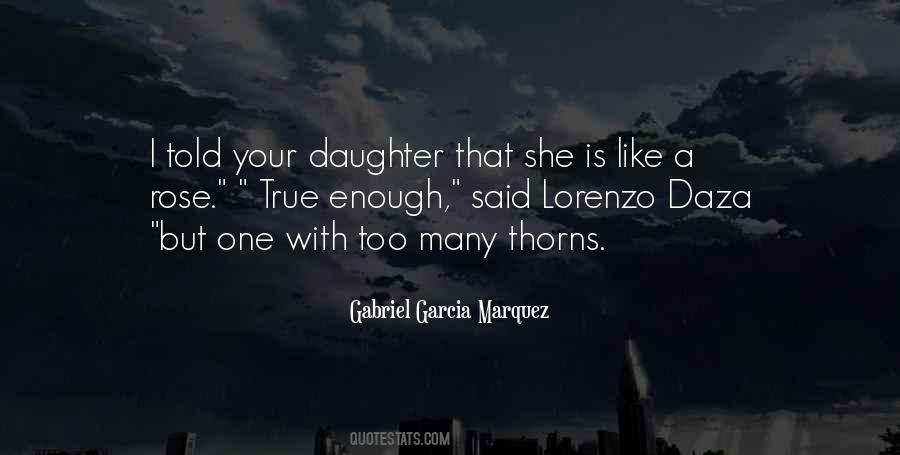 One Daughter Quotes #1307616