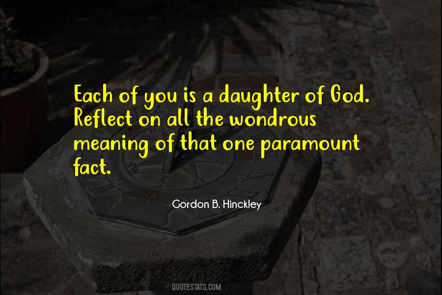 One Daughter Quotes #973903