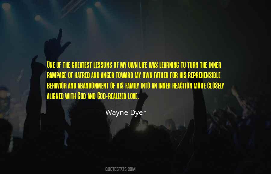 Quotes About Family Life Lessons #1602649