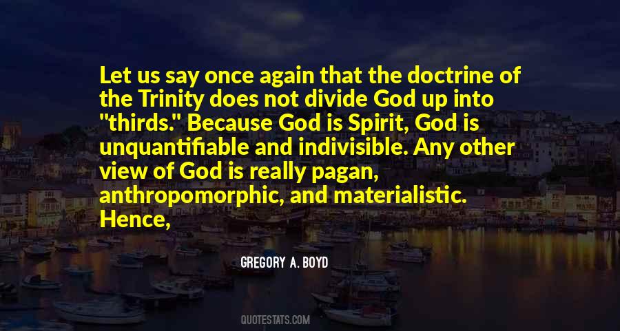 Doctrine Of God Quotes #1383381