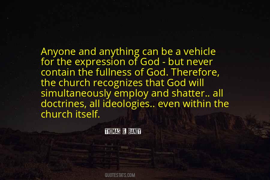 Doctrine Of God Quotes #319027