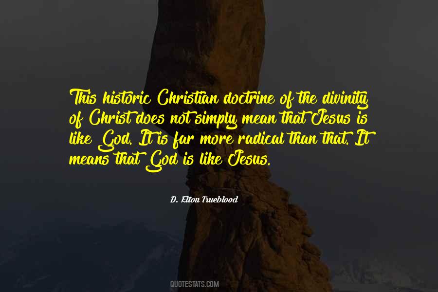 Doctrine Of God Quotes #413235