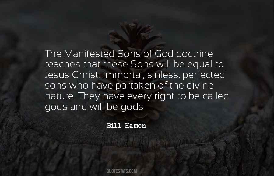 Doctrine Of God Quotes #625118