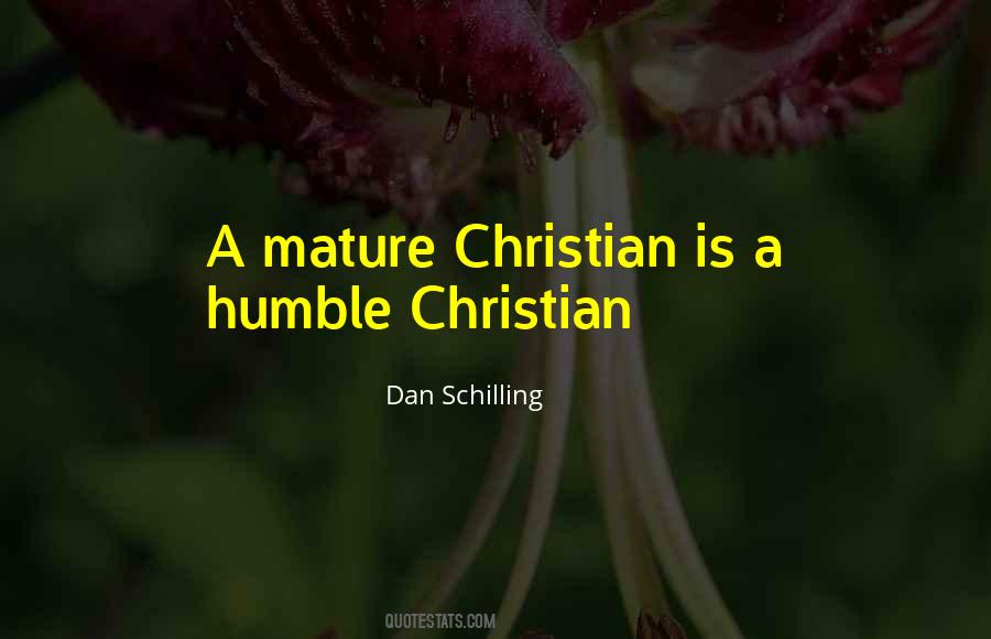 Humble Christian Quotes #830335