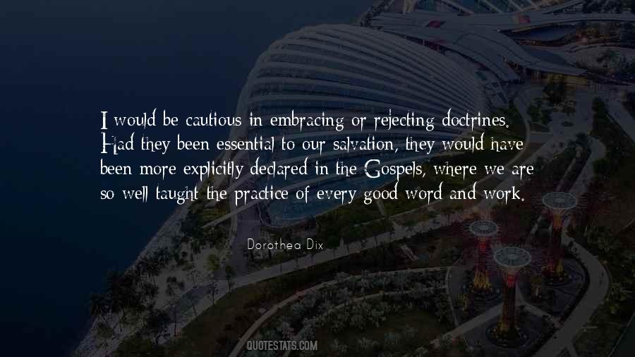 Doctrines Of Salvation Quotes #745373