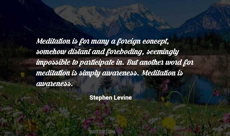 Meditation For Quotes #1187255
