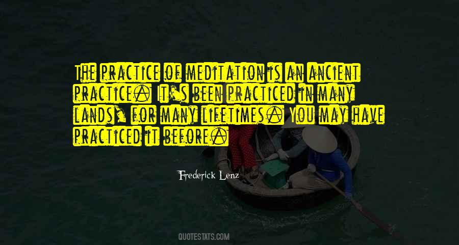 Meditation For Quotes #1498984