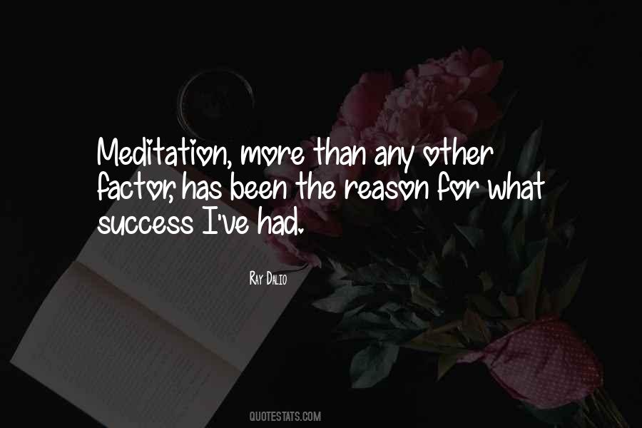 Meditation For Quotes #334081