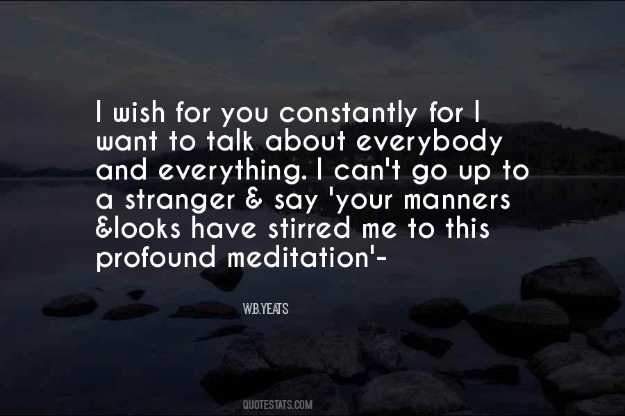 Meditation For Quotes #423767