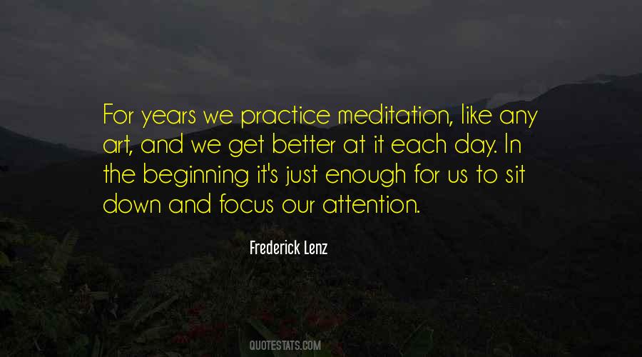 Meditation For Quotes #999866