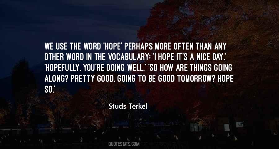 You Are Doing So Well Quotes #1812862