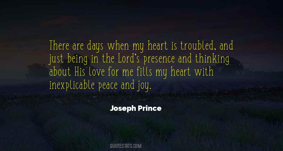 Joy In My Heart Quotes #236511